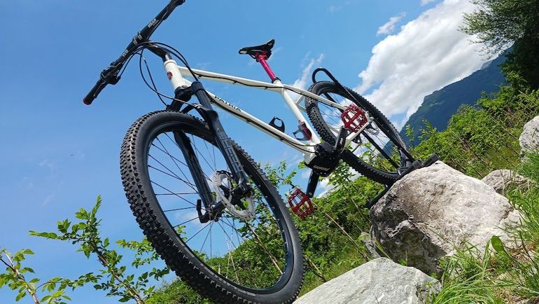 Used Patria Patria Trail Pinion P1.18 Handgelöteter Custom-Traum 2017 Mountainbike, Weiß, 27,5 (650B) — image 5 of 29