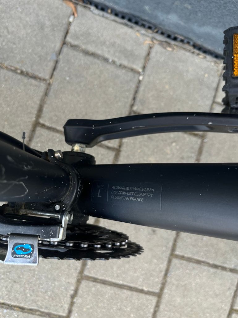 Used ROCKRIDER Mountain Bike Tektro 2020 Mountainbike, Schwarz — image 16 of 20