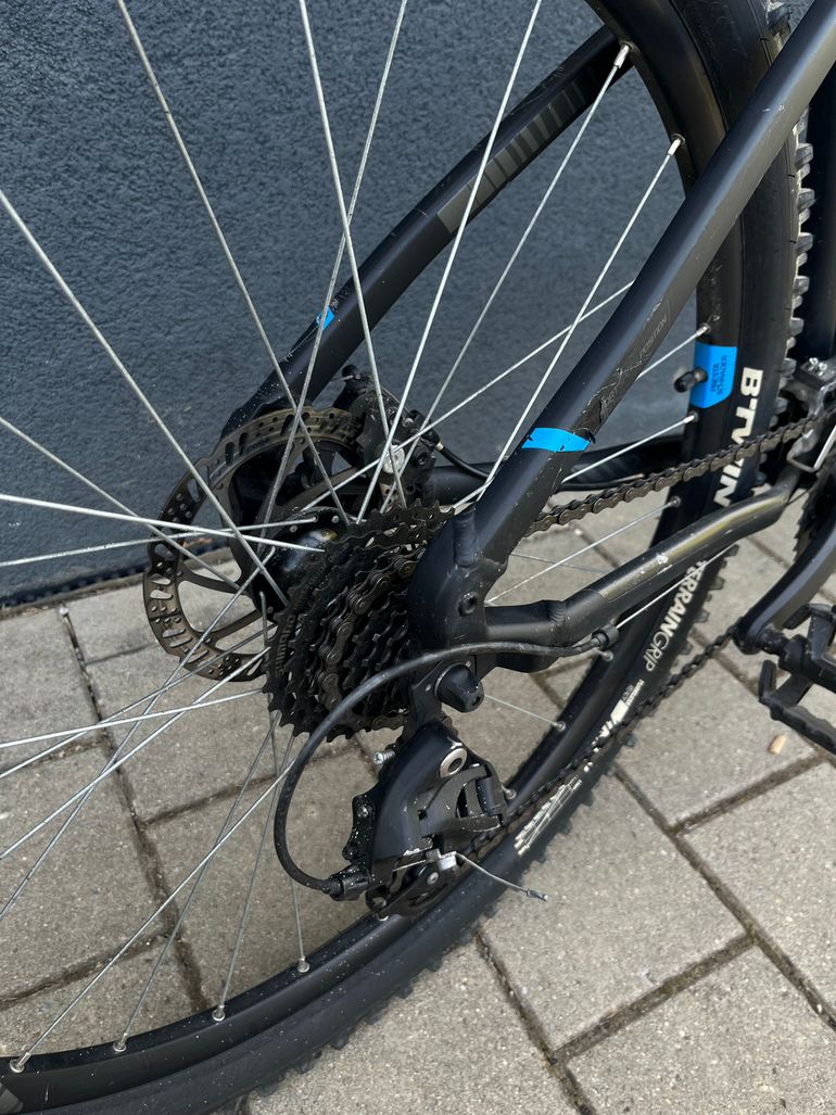 Used ROCKRIDER Mountain Bike Tektro 2020 Mountainbike, Schwarz — image 11 of 20