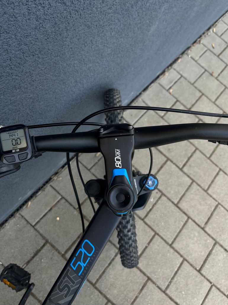 Used ROCKRIDER Mountain Bike Tektro 2020 Mountainbike, Schwarz — image 12 of 20