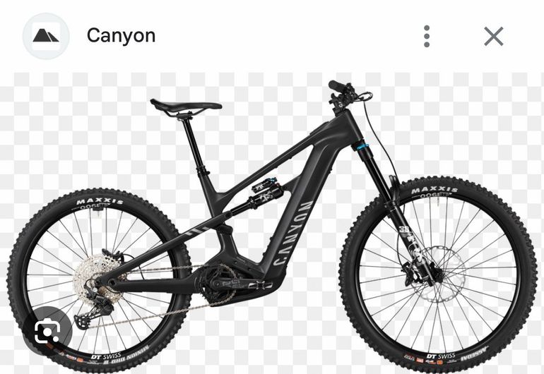 Used Canyon Strive:ON CFR Underdog 2024 2024 Mountainbike, Black, 29, 27.5 — image 4 of 4