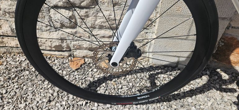 Used Ridley Falcn - Shimano 105 DI2 // 2x12s 2024 2024 Road & Gravel, White — image 8 of 11