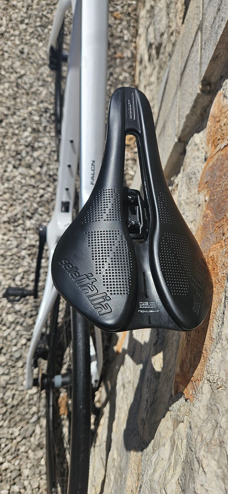 Used Ridley Falcn - Shimano 105 DI2 // 2x12s 2024 2024 Road & Gravel, White — image 5 of 11