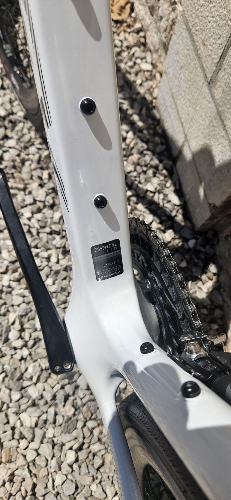 Used Ridley Falcn - Shimano 105 DI2 // 2x12s 2024 2024 Road & Gravel, White — image 10 of 11