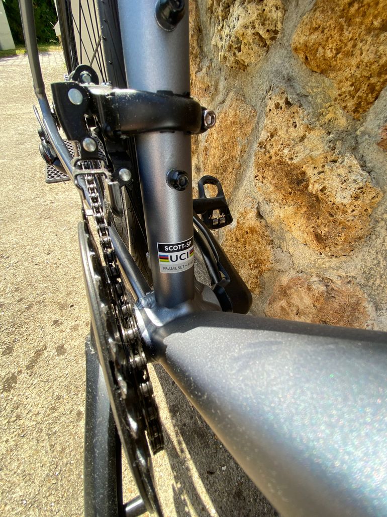Used Scott Speedster 50 2025 2025 Road & Gravel, Hellgrau — image 11 of 16