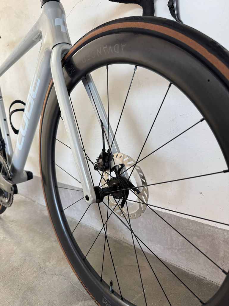 Used CUBE LITENING AIR C:68X, PRO 2025 2025 Road & Gravel, Hellgrau — image 4 of 7