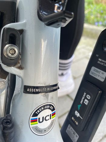 Used Trek Émonda SL 6 2024 2024 Road & Gravel, Light Gray — image 9 of 21