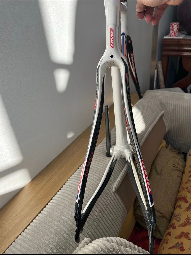 Used Time Vxrs bettini Frameset 2001 Road & Gravel, Weiß — image 6 of 8