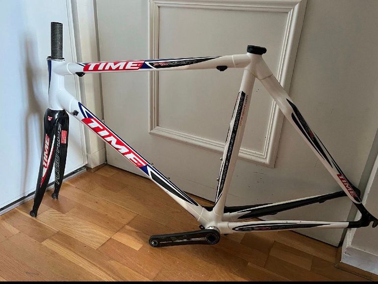 Used Time Vxrs bettini Frameset 2001 Road & Gravel, Weiß — image 3 of 8