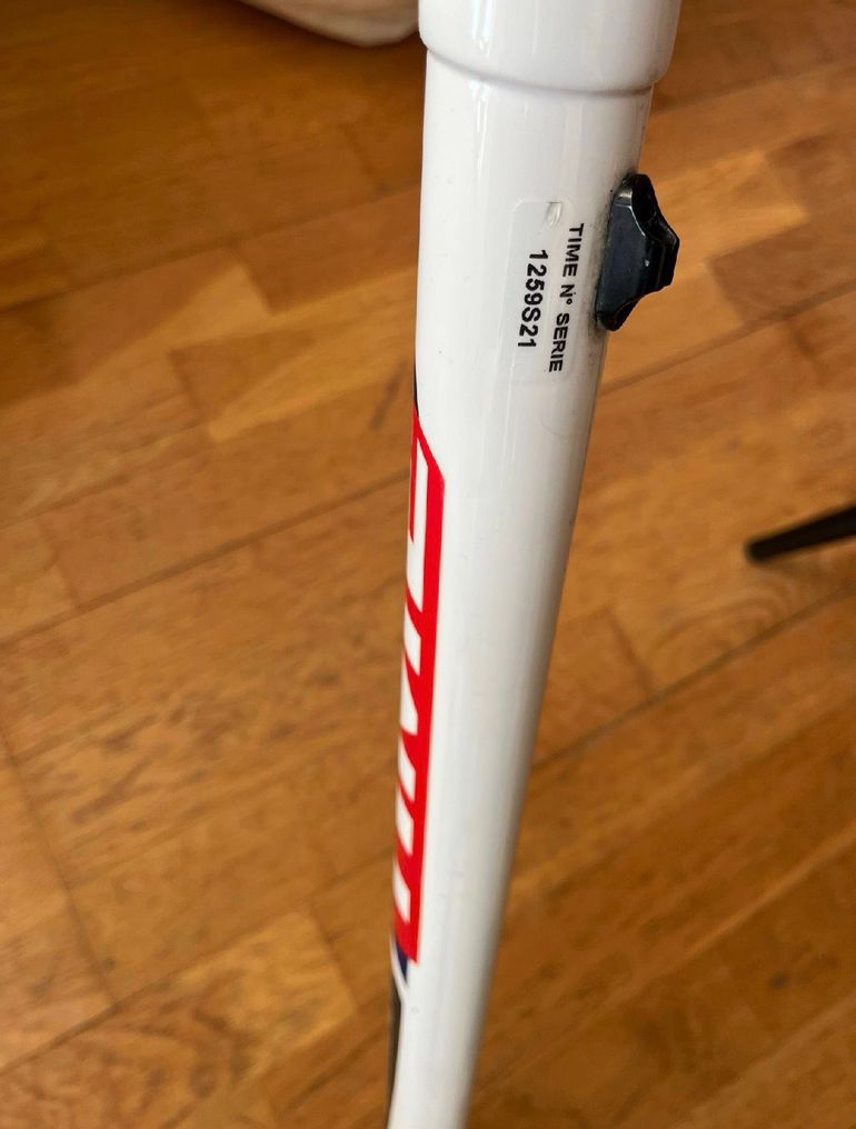 Used Time Vxrs bettini Frameset 2001 Road & Gravel, Weiß — image 5 of 8