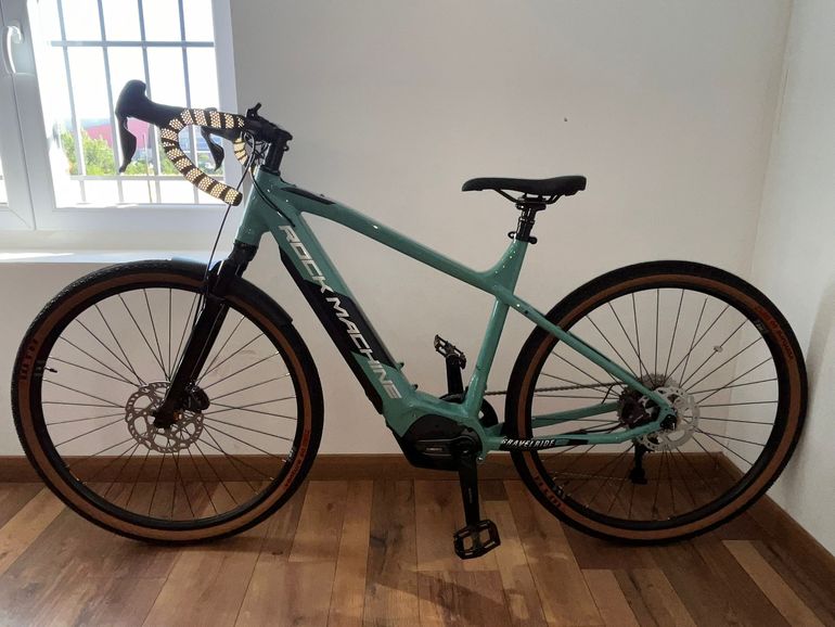 Used Rock Machine GRAVELRIDE INT E700 DI2 - 2023 - L 2023 Road & Gravel, Light Gray — image 4 of 27
