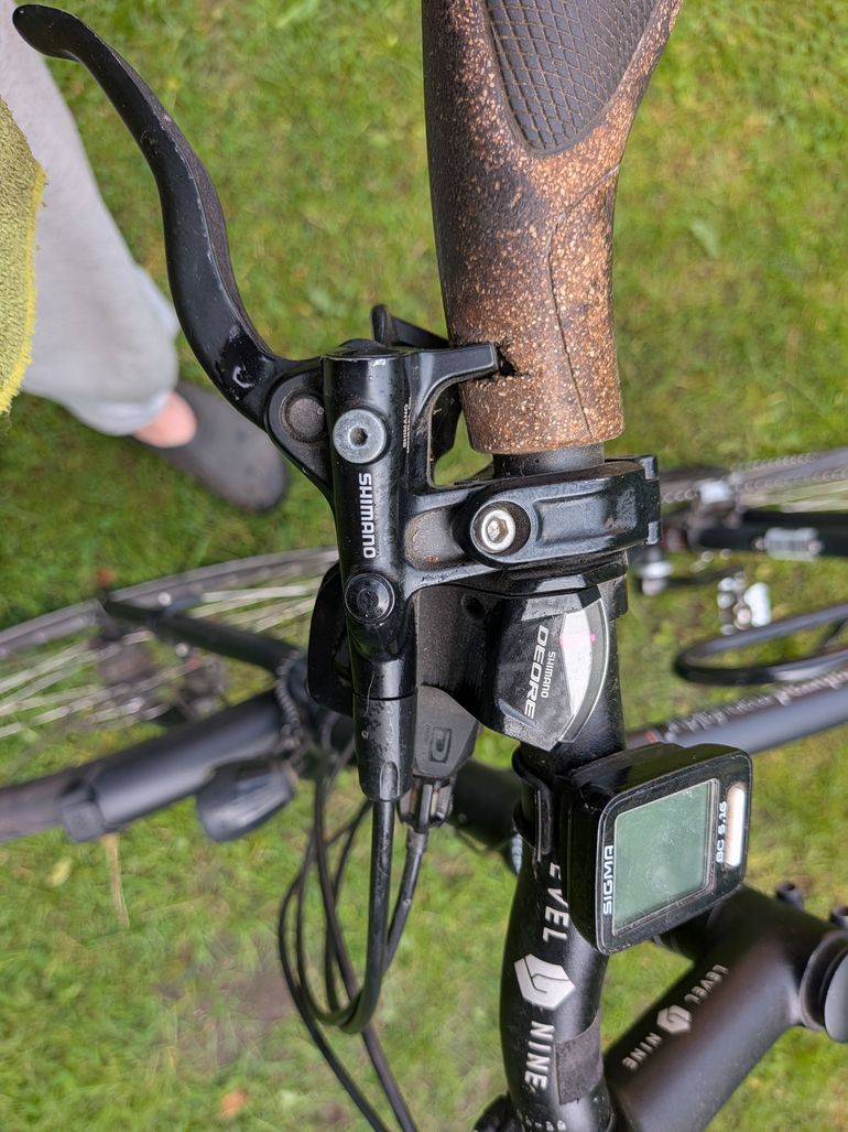 Used VSF Manufaktur VSF-fahrradmanufaktur T-500 - 2019 - 28 Zoll - Diamant Shimano Deor 2019 Urban, Black — image 6 of 7