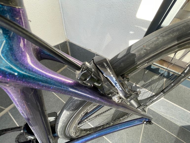Used Trek Emonda Shimano Dura Ace Di2 2017 Road & Gravel, Blue — image 5 of 7