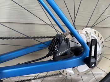 Used Canyon Ultimate CF SL Disc 8.0 Di2 2020 2020 Road & Gravel, Blue — image 8 of 12