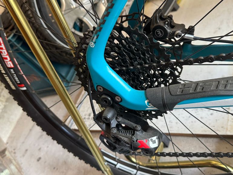 Used Haibike Greed SRAM X01 Eagle 2019 Road & Gravel, Azul — image 6 of 12
