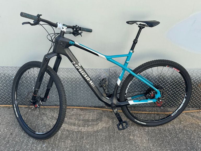 Used Haibike Greed SRAM X01 Eagle 2019 Road & Gravel, Azul — image 1 of 12