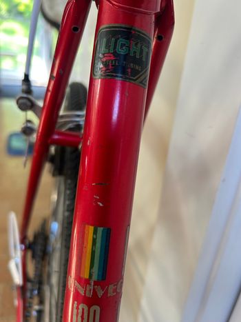 Used Univega Supra 1984 Road & Gravel, Red — image 8 of 8