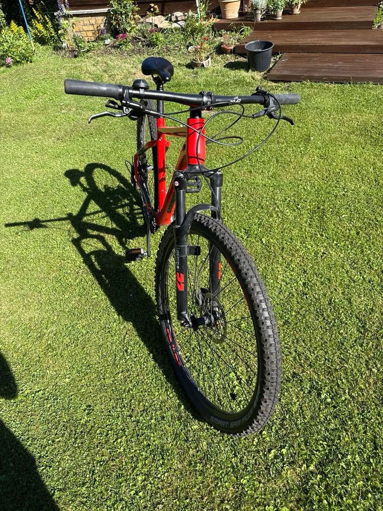 Used Haibike SEET 9 2021 2021 Mountainbike, Orange, 27.5 — image 2 of 3