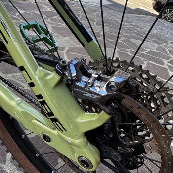Used CUBE STEREO HYBRID 140 HPC, PRO 750 2023 2023 Mountainbike, Grün, 27.5, 29 — image 3 of 6