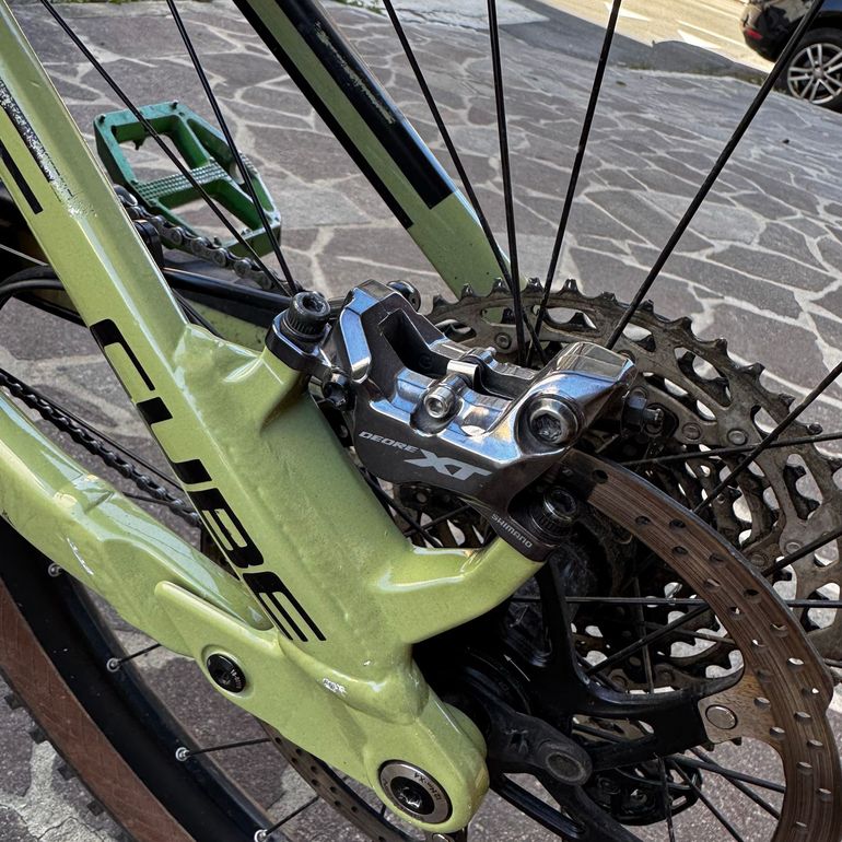 Used CUBE STEREO HYBRID 140 HPC, PRO 750 2023 2023 Mountainbike, Grün, 27.5, 29 — image 3 of 6