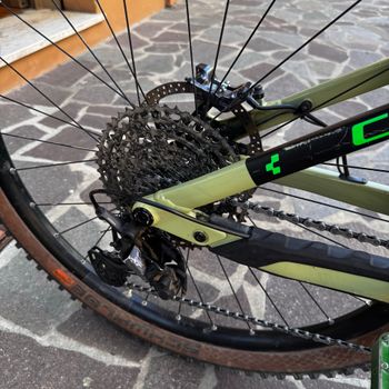 Used CUBE STEREO HYBRID 140 HPC, PRO 750 2023 2023 Mountainbike, Grün, 27.5, 29 — image 5 of 6