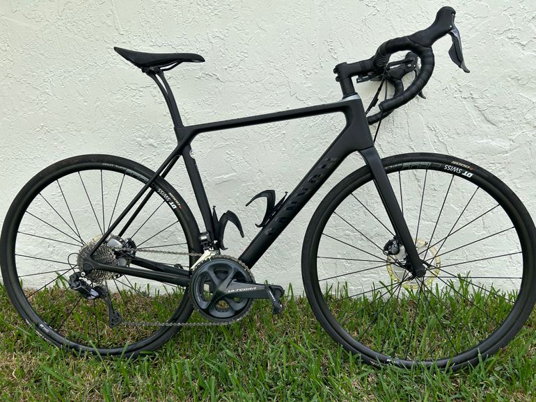 Used Canyon Endurace CF SL 8 Disc Di2 2021 2021 Road & Gravel, Negro — image 1 of 4