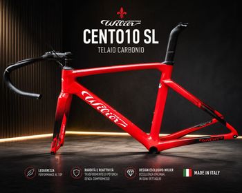 Used wilier cento10 SL Wilier cento10 SL Custom Frameset 2023 Road & Gravel — image 3 of 5