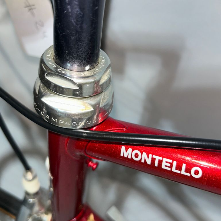 Used Pinarello Pinarello Montello Steel Road Bike Late 80's 1988 Road & Gravel, Red — image 16 of 25