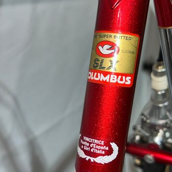 Used Pinarello Pinarello Montello Steel Road Bike Late 80's 1988 Road & Gravel, Red — image 14 of 25