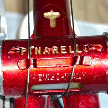 Used Pinarello Pinarello Montello Steel Road Bike Late 80's 1988 Road & Gravel, Red — image 25 of 25