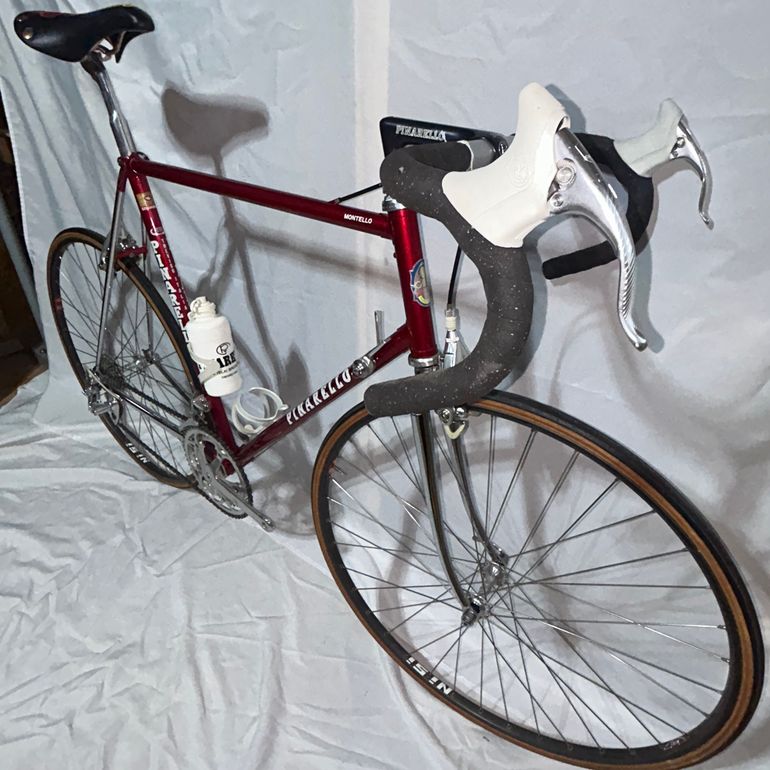 Used Pinarello Pinarello Montello Steel Road Bike Late 80's 1988 Road & Gravel, Red — image 3 of 25