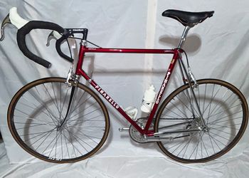 Used Pinarello Pinarello Montello Steel Road Bike Late 80's 1988 Road & Gravel, Red — image 2 of 25