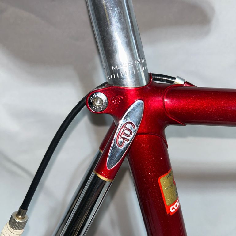 Used Pinarello Pinarello Montello Steel Road Bike Late 80's 1988 Road & Gravel, Red — image 11 of 25