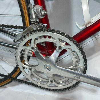 Used Pinarello Pinarello Montello Steel Road Bike Late 80's 1988 Road & Gravel, Red — image 10 of 25