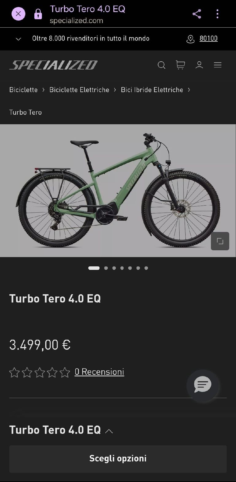 Used Specialized Turbo Tero 4.0 EQ 2026 2026 Mountainbike — image 1 of 5
