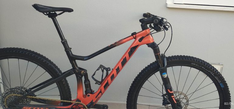 Used Scott Spark RC 900 Team 2019 2019 Mountainbike, Nero — image 3 of 9