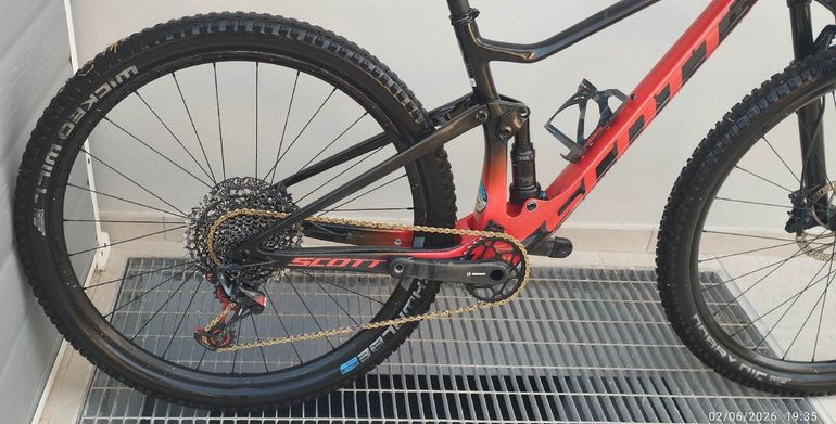 Used Scott Spark RC 900 Team 2019 2019 Mountainbike, Nero — image 4 of 9