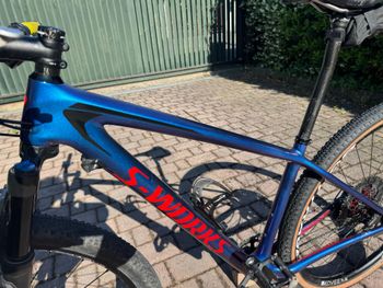 Used Specialized Men's S-Works Epic Hardtail XTR Di2 2018 2018 Mountainbike, Blau, 29 — image 4 of 6
