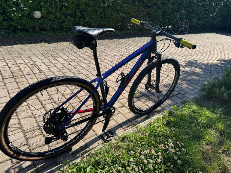 Used Specialized Men's S-Works Epic Hardtail XTR Di2 2018 2018 Mountainbike, Blau, 29 — image 2 of 6