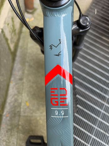 Used Lapierre Edge 9.9 2023 2023 Mountainbike, Grigio chiaro — image 3 of 13