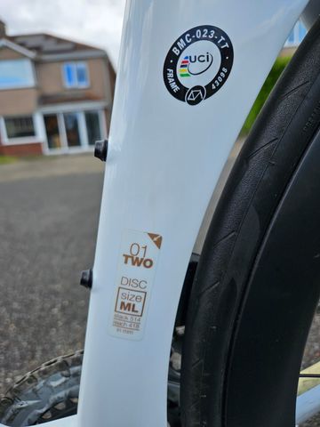 Used BMC Timemachine 01 DISC TWO 2023 2023 Road & Gravel, White — image 6 of 12