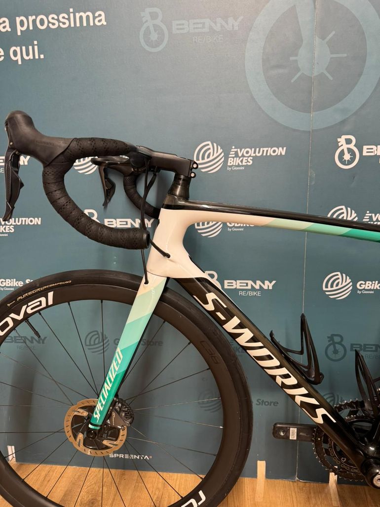 Used Specialized S-Works Tarmac SL6 Bora 2020 Road & Gravel, Blanco — image 14 of 16