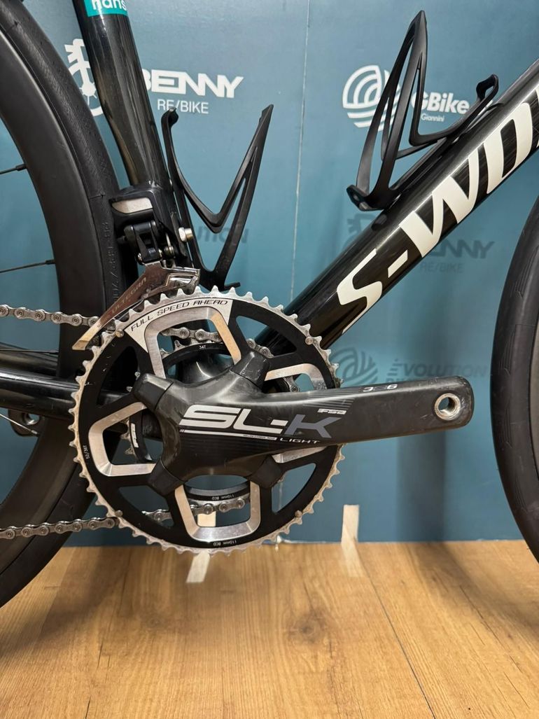 Used Specialized S-Works Tarmac SL6 Bora 2020 Road & Gravel, Blanco — image 4 of 16