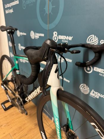 Used Specialized S-Works Tarmac SL6 Bora 2020 Road & Gravel, Blanco — image 8 of 16