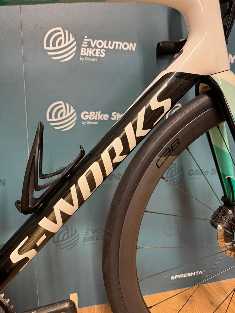 Used Specialized S-Works Tarmac SL6 Bora 2020 Road & Gravel, Blanco — image 11 of 16