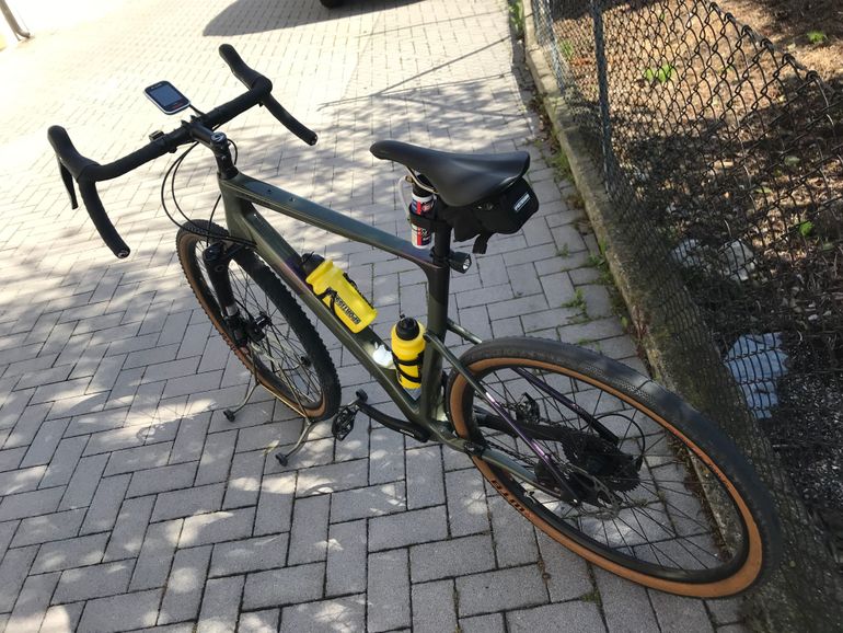 Used Cannondale Cannondale Topstone Carbon Lefty 3 2020 Road & Gravel, Green — image 8 of 10