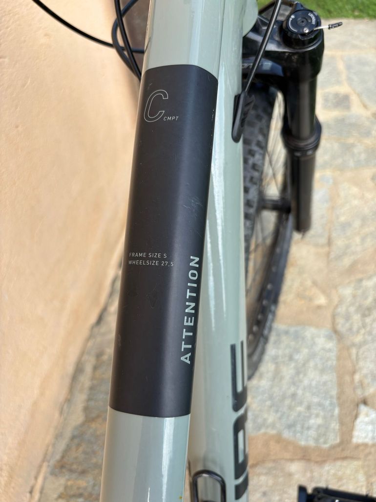 Used CUBE ATTENTION 2023 2023 Mountainbike, Hellgrau, 27.5, 29 — image 3 of 9