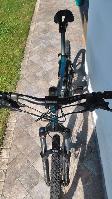 Used Kona Custom Shimano Deore 2009 Mountainbike, Green — image 7 of 10