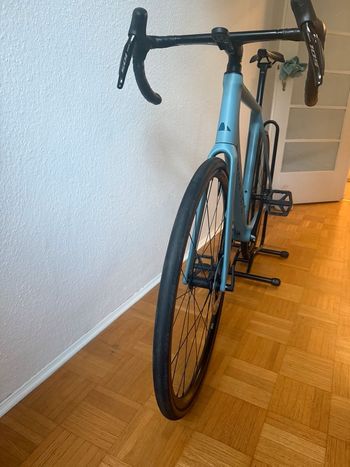 Used Canyon Endurace CF SLX 7 Di2 2023 2023 Road & Gravel, Blue — image 3 of 7