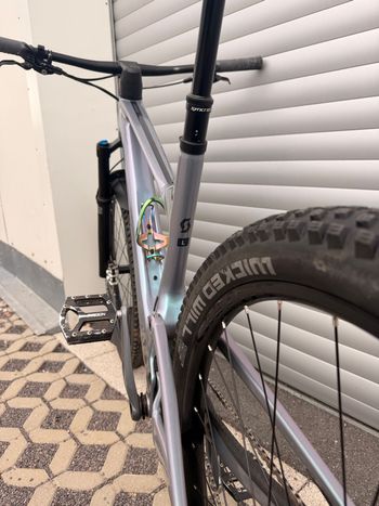 Used Scott Spark 920 TR 2024 2024 Mountainbike, Light Gray, 29 — image 5 of 8